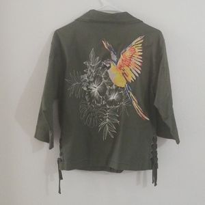 Express canvas jacket- size XS